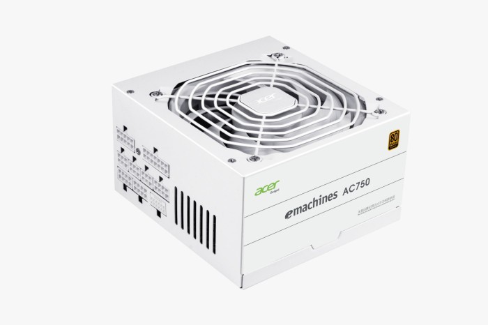 PSU ACER AC750 80+ BRONZE FULL MODULAR PCIE-5 WHITE